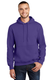 Port & Company PC90HT - Unisex Tall Essential Fleece Pullover Hoodie - Purple
