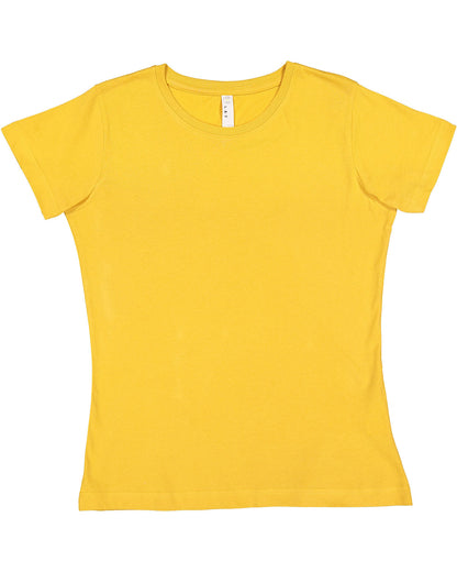 Women's Fine Jersey T-Shirt - Mustard