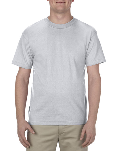 Unisex Heavyweight Cotton T-shirt - Silver