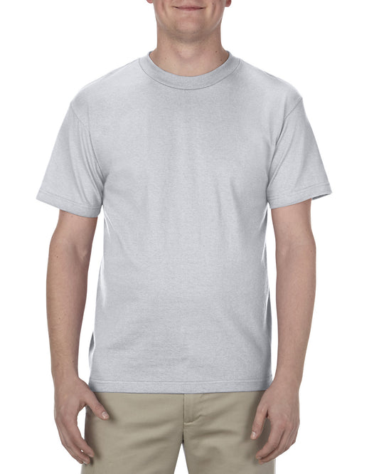 Unisex Heavyweight Cotton T-shirt - Silver