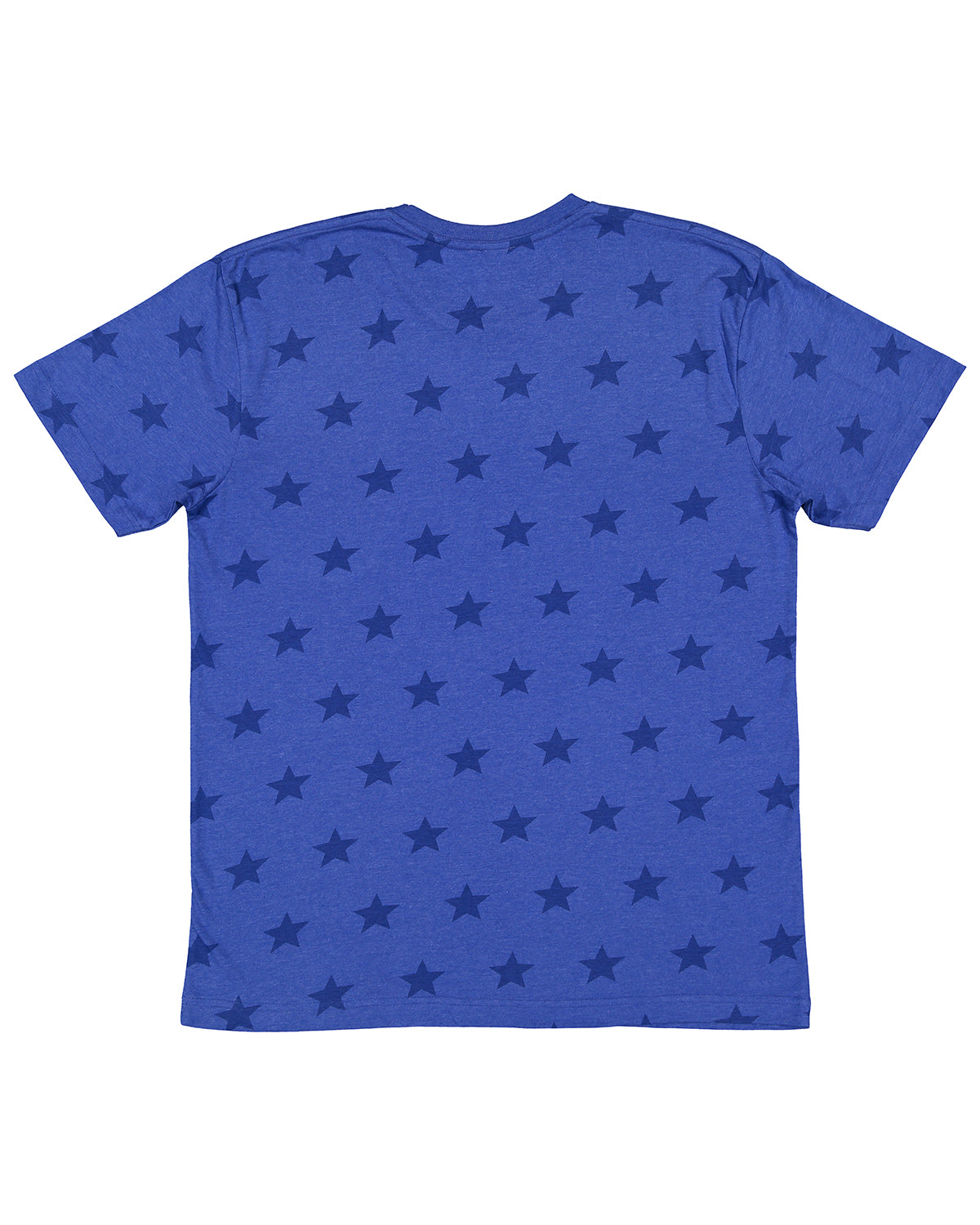 Unisex Star Print T-Shirt - Royal Star