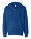 Independent Trading SS4500Z - Unisex Midweight Full-Zip Hoodie - Royal