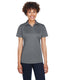 UltraClub 8425L - Women's Cool & Dry Sport Performance Interlock Polo - Charcoal