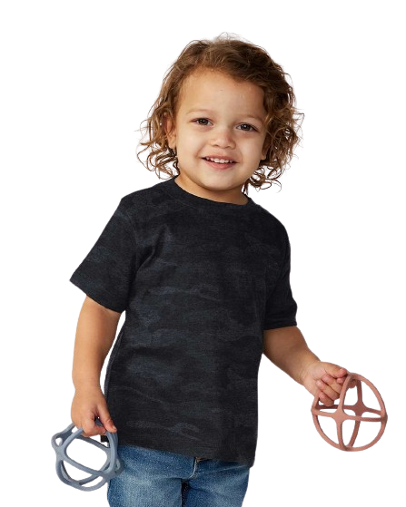 Infant Fine Jersey T-Shirt - Storm Camo