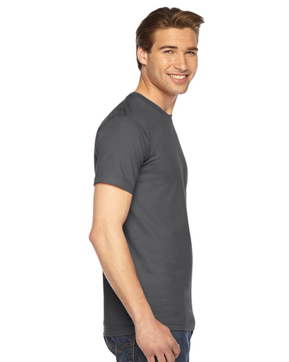 Unisex Fine Jersey Short-Sleeve T-Shirt - Asphalt