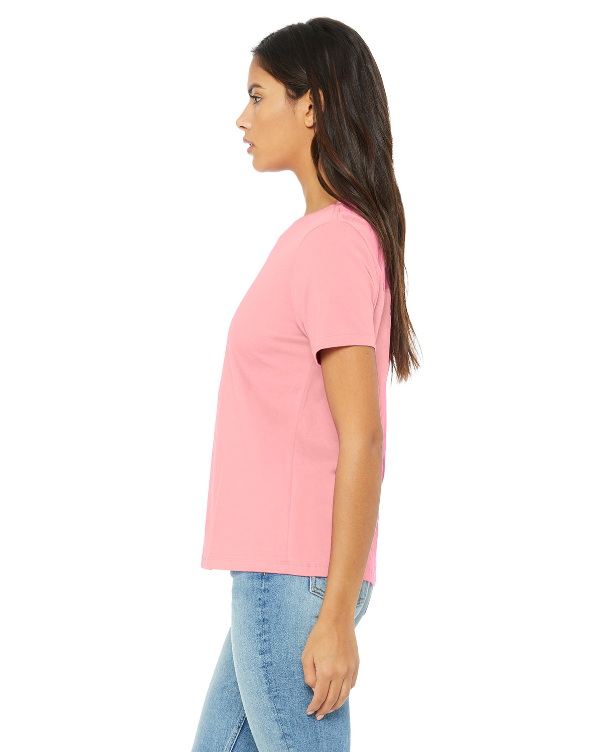 Women's Relaxed Jersey Short-Sleeve T-Shirt - Pink
