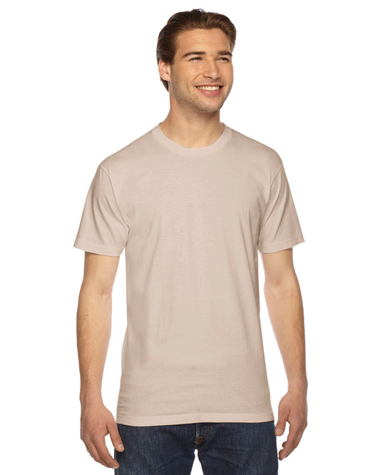 Unisex Fine Jersey Short-Sleeve T-Shirt - Creme