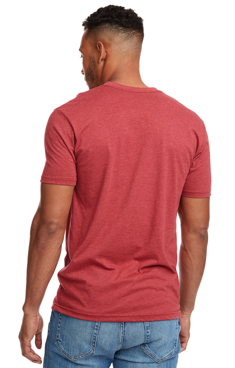 Unisex CVC Crewneck T-Shirt - Cardinal