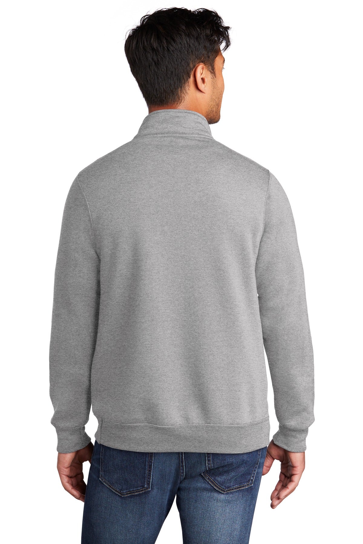 Unisex Core Fleece 1/4-Zip Pullover Sweatshirt - Athletic Heather