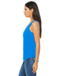 Women's Flowy V-Neck Tank - True Royal