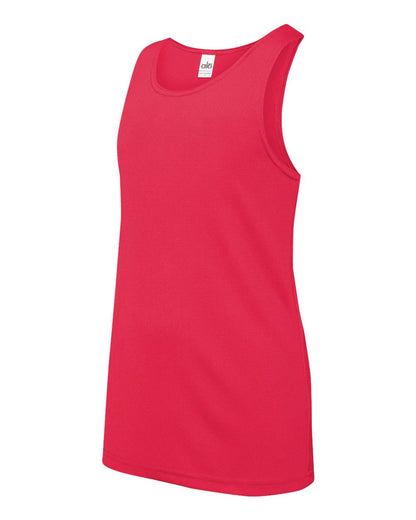 Youth Mesh Tank - Sport Red