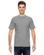 Bayside BA7100 - Unisex 100% Cotton Pocket T-Shirt - Dark Ash